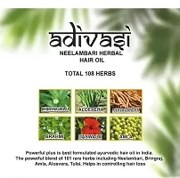 ADIVASI AYURVEDIC Natural Hair Oil +  Combo for Hair Growth and Hair Fall 100ML (Pack of 1)-thumb1