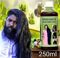 ADIVASI AYURVEDIC Natural Hair Oil +  Combo for Hair Growth and Hair Fall 250ML-thumb1