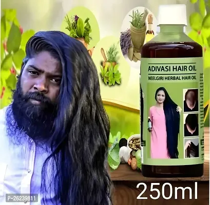 ADIVASI AYURVEDIC Natural Hair Oil +  Combo for Hair Growth and Hair Fall 250ML-thumb2