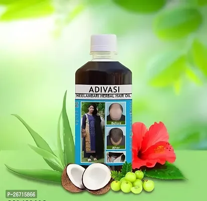 Ayurvedic Hair Care Adivasi Herbal Hair Oil Made by Pure Adivasi Ayurvedic Herbs 250ml