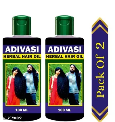 Natural Adivasi Neelambari Medicine All Type Of Hair Problem Herbal Hair Oil 100ML Pack of 2-thumb0