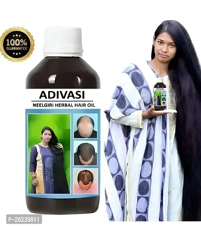 ADIVASI AYURVEDIC Natural Hair Oil +  Combo for Hair Growth and Hair Fall 250ML