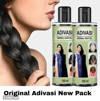 Herbal Adivasi Ayurvedic Hair OiL 100ML (Pack of 2)