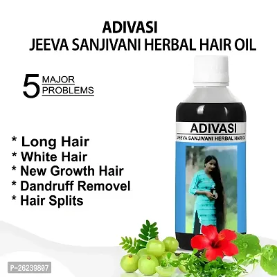 ADIVASI AYURVEDIC Natural Hair Oil +  Combo for Hair Growth and Hair Fall 250ML