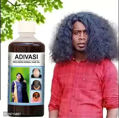 Adivasi Herbal Hair Oil for Hair Growth, Hair Fall Control and Nourishment, Skin Care 250ml