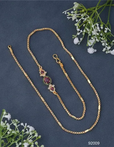 Fancy Alloy Chain Necklace For Women