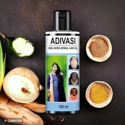 Adivasi Neelherb Herbal Hai Oil For Hair Growth