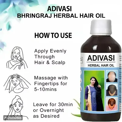 Adivasi Neelambari hair care Adivasi neelambari hair oil kasturi brungraj herbal oil Hair Oil (250ML)