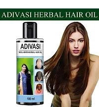 Adivasi Neelambari hair care Adivasi neelambari hair oil kasturi brungraj herbal oil Hair Oil (100ML)-thumb1