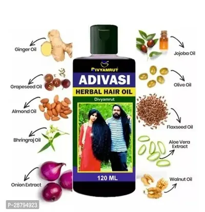 Adivasi Ayurvedic Natural Hair Oil 100 Ml Pack of 3-thumb2