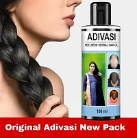 ADIVASI AYURVEDIC Natural Hair Oil +  Combo for Hair Growth and Hair Fall 100ML Pack of 2-thumb1