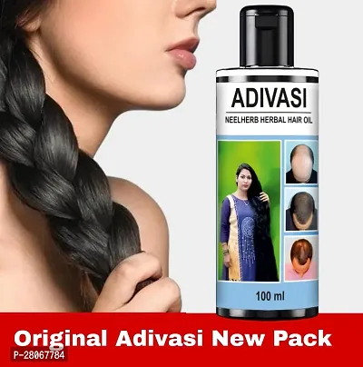 ADIVASI AYURVEDIC Natural Hair Oil +  Combo for Hair Growth and Hair Fall 100ML Pack of 2-thumb2