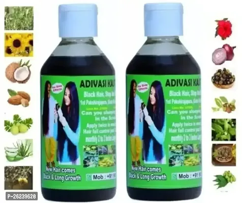 ADIVASI HAIR OIL 500ML-250ML PACK OF 2 | Adivasi Neelgiri Hair Oil 500ml-thumb0