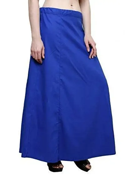 Trendy Women's Cotton Self Designed Petticoats