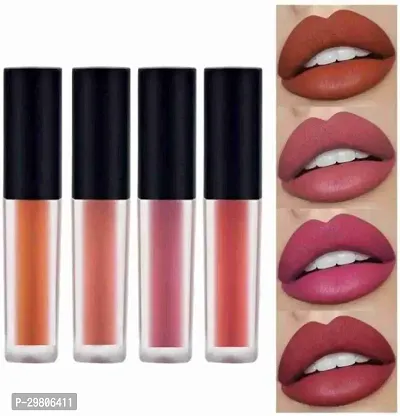 Matte Mini Nude Edition Liquid Lipstick  Nude16 ml  Multicolor-thumb0