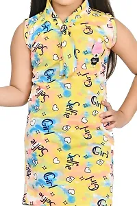 Girls Beautiful Multicolor Silk Blend Frock For Festive  Party Wear-thumb4