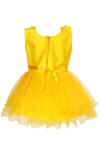 Girls Beautiful Funky Net Frock For Festive  Party Wear-thumb1