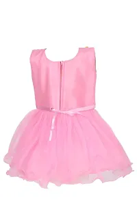 Girls Beautiful Funky Net Frock For Festive  Party Wear-thumb1