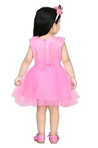 Baby Girls Funky Cutei Net Frock For Festive  Party Wear-thumb3