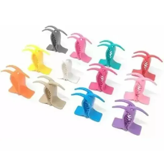 Stylish Best Quality Plastic Hair Clip Pack of 12