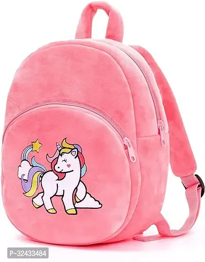 Soft Toy Velvet School Bag For Kid-thumb0