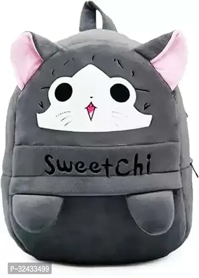 Soft Toy Velvet School Bag For Kid