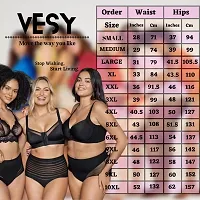 VESY Panties for Women Jumbo Size Plain Cotton Hipster Underwear Small to 10XL Panty (Pack of 3) (5XL, BBR)-thumb2