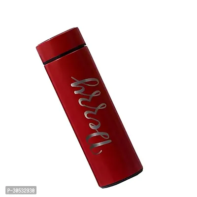 Personalised Name Temperature Bottle - Personalized Insulated Flask, Ideal Gift for All Stay Hydrated in Style (RED)