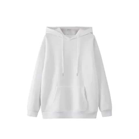 Elegant Fleece Solid Long Sleeves Hoodies For Men