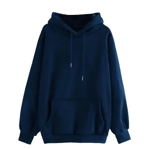 Classic Fleece Solid Hoodie Sweatshirts for Unisex