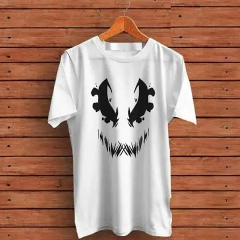 CSK Store Joker Face Design Rund Neck T-Shirt for Men