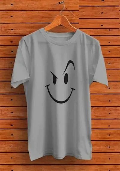 SAMAYRA SMILEY DESIGN T-SHIRT