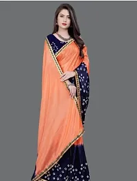 Fancy Turky Silk Saree with Blouse Piece for Women-thumb3