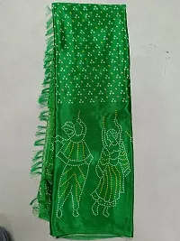 Classic Art Silk Printed Saree with Blouse piece for women-thumb1