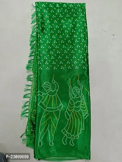 Classic Art Silk Printed Saree with Blouse piece for women-thumb2