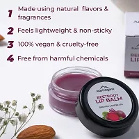 Aravi Organic Beetroot Lip Balm With BeetrootsShea Cocoa Butter  For Dry And Chapped Lips Beetroots Pack of 1 8 g-thumb2