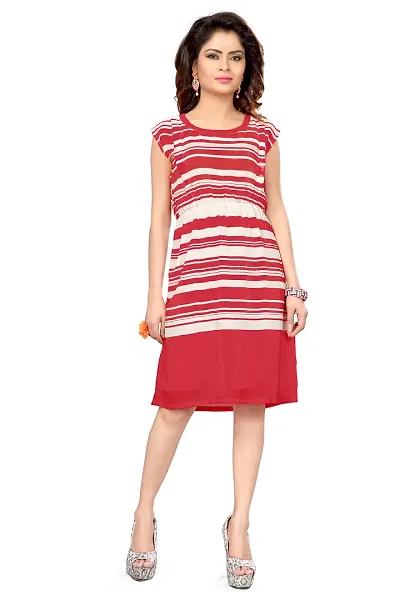 Stylish Blend Checked Maxi Dress For Women