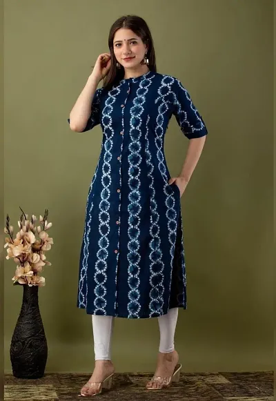 SEEWAN SUTRA A-Line Kurta | NVYACTN23S_P