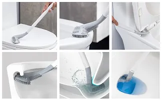 Silicon Golf Toilet Cleaning Brush-thumb1