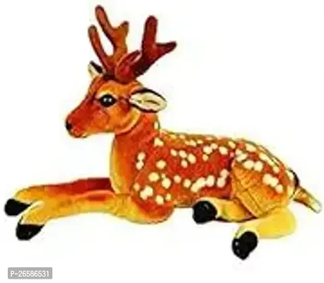 Cute Cotton Deer Sitting Soft Toys For Kids-thumb0