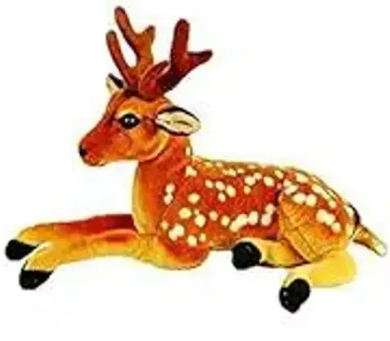 BOOMBEAUTY Hiran / Deer Soft Toy Wild Animal taddy Bear Soft Toy-35 cm