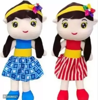 Cute Cotton Cute Huggable Beautiful Sofia Doll Stuffed Soft Toys For Kids- 2 Pieces
