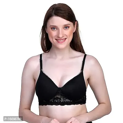 Stylish Net Solid Bras For Women