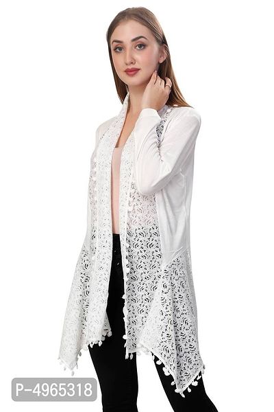 White net sales long shrug