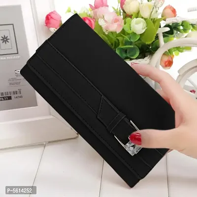 Trendy Artificial Leather Clutch for Women-thumb0
