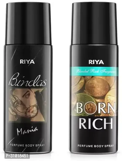 150ML AND BORN RICH  DEODRANT   (For Men  Women)      pack of 2