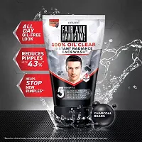 Oil Clear Instant Radiance Charcoal Beads Face Wash  (100 G)-thumb1