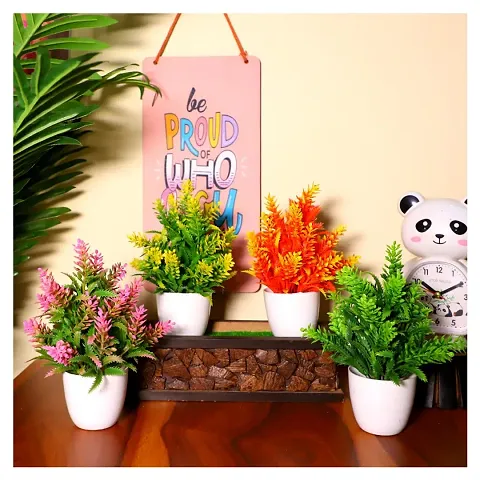 Set of 4- Artificial Plants for Home