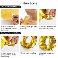 Modo Complete Decoration Combo for Engagement Party Decoration RING CERMONY - Golden  Black theme PARTY Combo (Set of 74)-thumb4