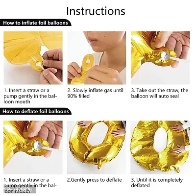 Modo Complete Decoration Combo for Engagement Party Decoration RING CERMONY - Golden  Black theme PARTY Combo (Set of 74)-thumb5